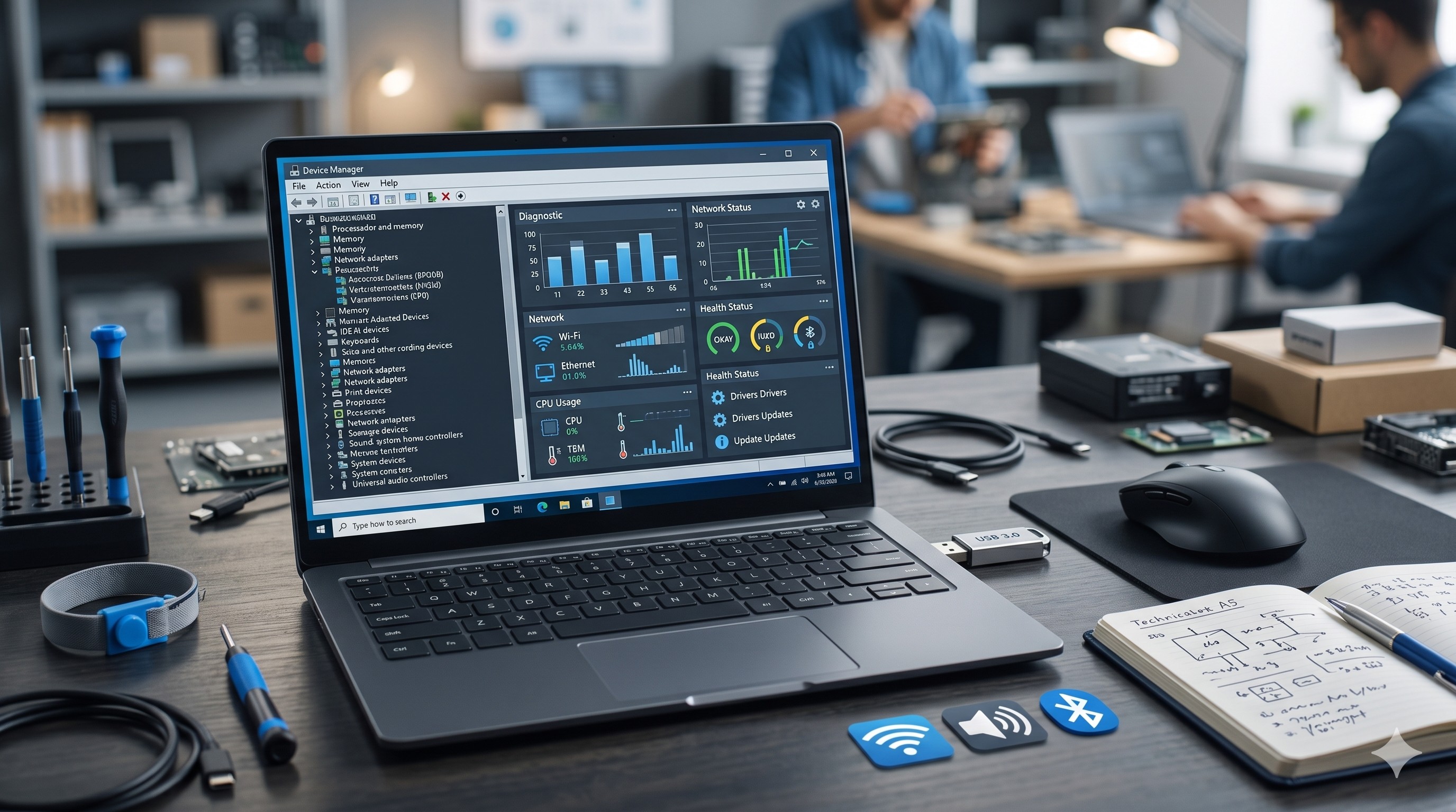 Cómo encontrar drivers faltantes en Windows sin instalar programas sospechosos