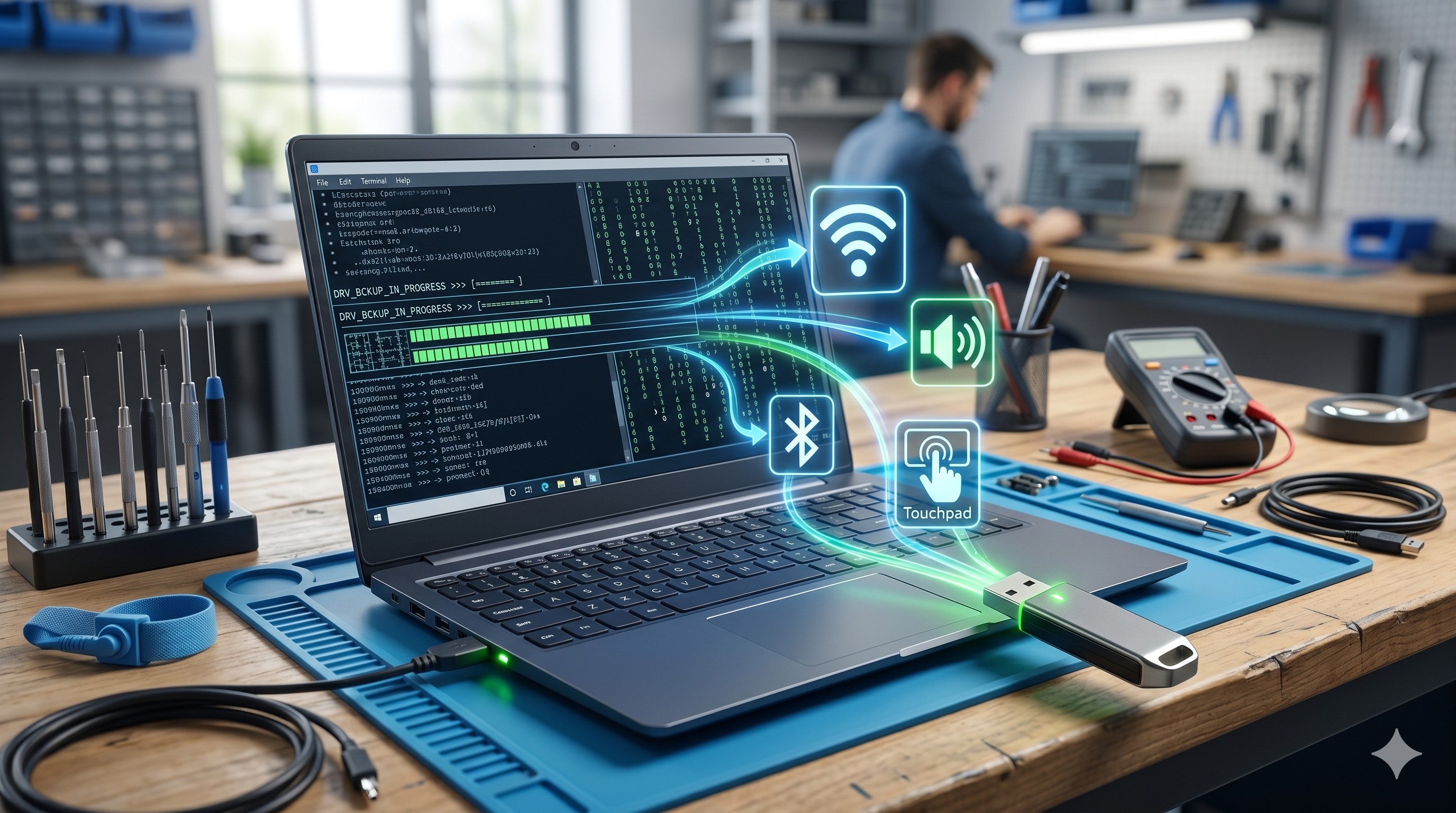 Antes de formatear: exporta tus drivers de Windows con pnputil y reinstálalos sin internet