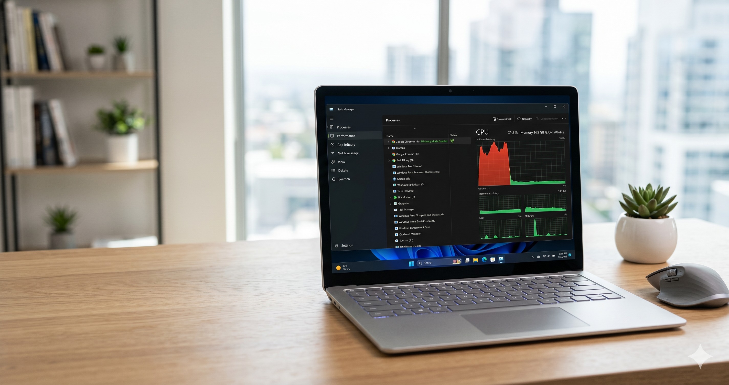 Activa el modo eficiencia en Windows 11 y mejora el rendimiento al instante